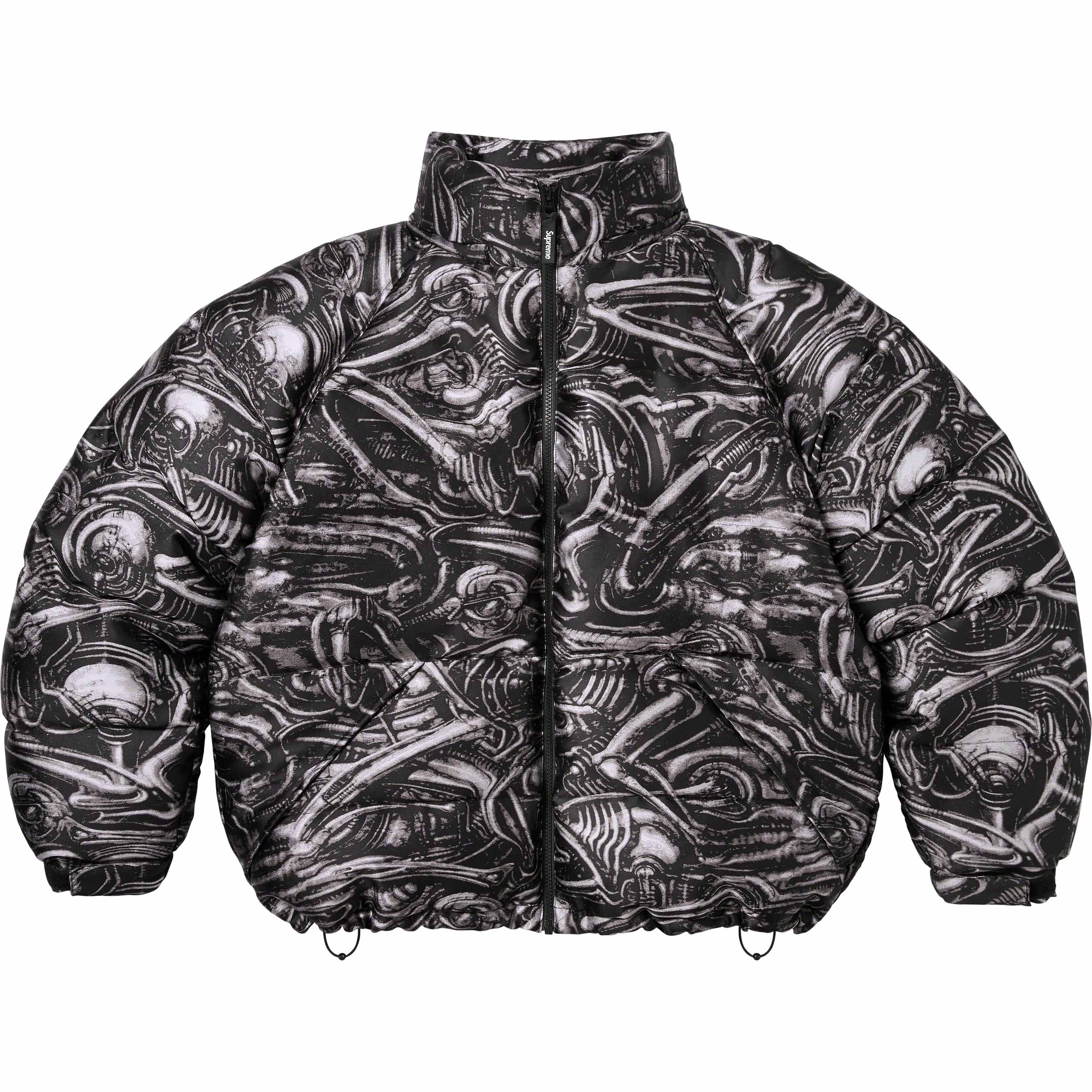 H.R. Giger Jacquard Down Puffer Jacket view 17